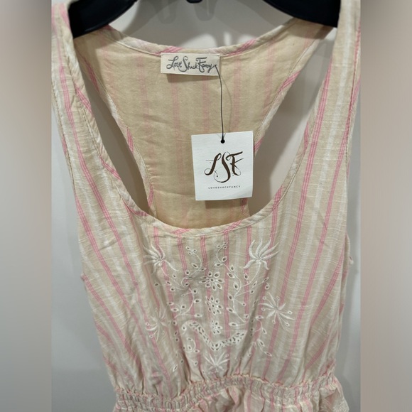 LoveShackFancy Ruffle Mini Racerback Dress size M, NWT - Picture 4 of 8